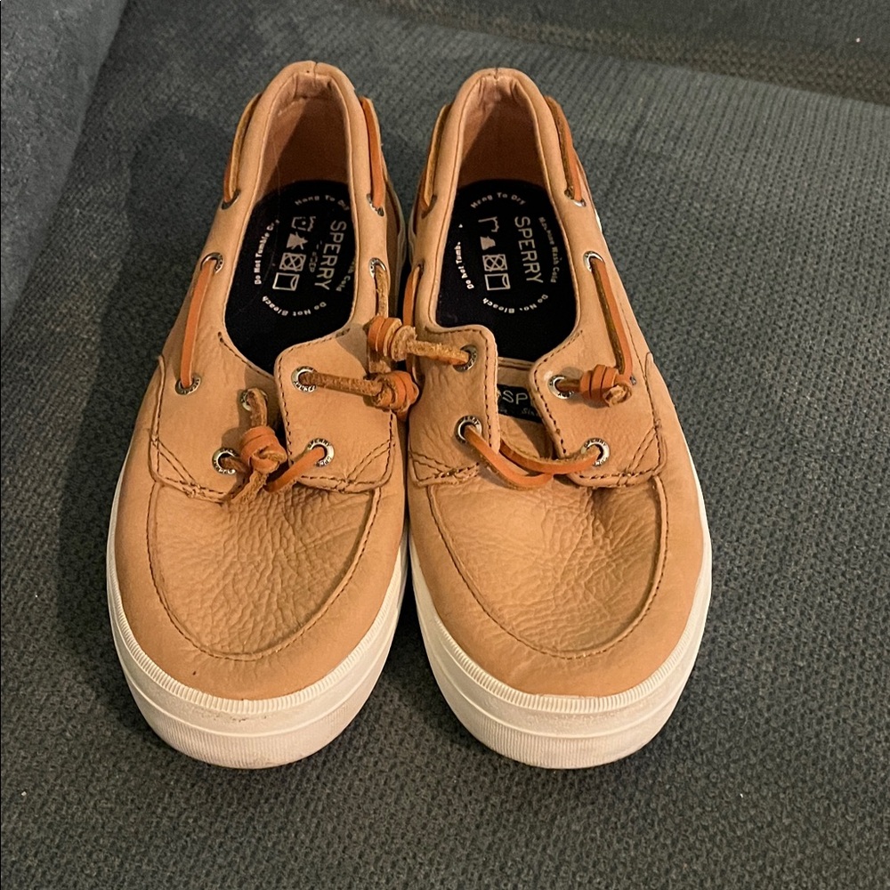 Sperry Light Brown Casual Boat Shoes